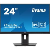 iiyama ProLite XUB2491H-B1 computer monitor 60.5 cm (23.8") 1920 x 1080 pixels Full HD LED Black