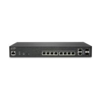 SonicWall SWS12-10FPOE Managed L2 Gigabit Ethernet (10/100/1000) Black Power over Ethernet (PoE)