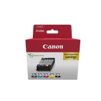 Canon 0372C006/PGI-570CLI-571 Ink cartridge multi pack 1xPGI BK + 1xCLI Bk,C,M,Y 15ml + 4x7ml Pack=5 for Canon Pixma MG 5750/7750