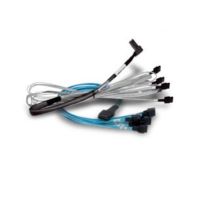 Broadcom U.2 Enable Kabel f�r 94xx Series 1x8 SFF8643 auf 2x 4 SFF8639 Direct Drive Connect 100cm