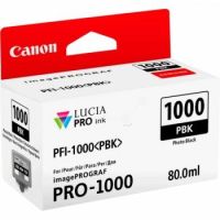 Canon 0546C001 (PFI-1000 PBK) Ink cartridge bright black, 2.21K pages, 80ml