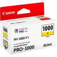 Canon 0549C001 (PFI-1000 Y) Ink cartridge yellow, 3.37K pages, 80ml