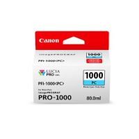 Canon 0550C001 (PFI-1000 PC) Ink cartridge bright cyan, 5.14K pages, 80ml