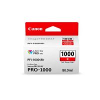 Canon 0554C001 (PFI-1000 R) Ink cartridge red, 3.17K pages, 80ml