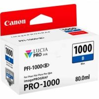 Canon 0555C001 (PFI-1000 B) Ink cartridge blue, 4.88K pages, 80ml