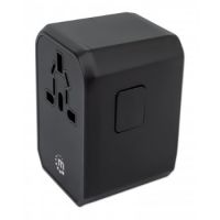 Wall/Power Travel Adapter, Wall Charger plus 1x USB-C and 3x USB-A Ports,