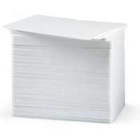 Zebra 30 MIL WHITE PVC CARDS, 500 CARDS PER BO