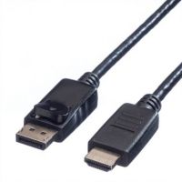 Value DisplayPort Cable, DP - HDTV, M/M, 1.5 m