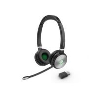 Yealink WH62 Portable Headset Wireless Head-band Calls/Music Black, Grey