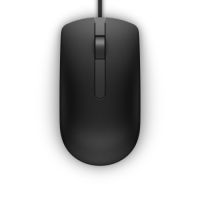 MS116 USB Wired Mouse, Sapphire, BrownBox, Black, EPEAT, Primax, EMEA, APJ (exclude China) MS116, Ambidextrous, Optical, USB Keyboard & Mouse