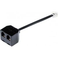 Jabra 1600-289 cable interface/gender adapter RJ10 2xRJ10 Black