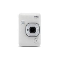 Fujifilm Instax Mini LiPlay Hybrid Instant Camera - Stone White