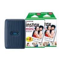 Fujifilm Instax Mini Link Wireless Photo Printer including 40 Shots - Dark Denim