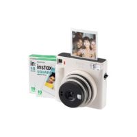 Fujifilm Instax Square SQ1 Instant Camera with 20 Shot Pack - Chalk White