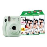 Fujifilm Instax Mini 11 Instant Camera with 60 Shot Film Pack - Pastel Green