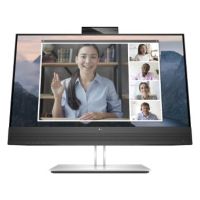 HP E24mv G4 60.5 cm (23.8") 1920 x 1080 pixels Full HD Black, Silver