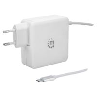 Wall/Power Charger , USB-C and USB-A ports, USB-C Output: 60W / 3A, USB-A Out