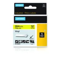 Dymo 1805431 Ribbon Vinyl black on yellow 24mmx5,5m for Dymo Rhino 6-24mm