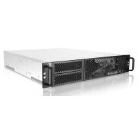 In Win Geh?+?use 2U Server kurze Tiefe IW-R200-02N/F8x2 - Case - ATX