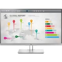 HP EliteDisplay E273q 68.6 cm (27") 2560 x 1440 pixels Quad HD LED Flat Black,Silver