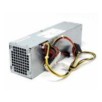 DELL 240W Power Supply, 100V-240V, Slim Form Factor, Active Power Factor Correction, Non-Redundant - Appr