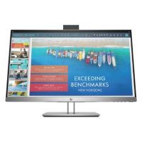 HP EliteDisplay E243d 60.5 cm (23.8") 1920 x 1080 pixels Full HD LED Black, Silver