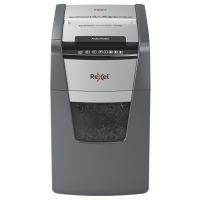 Rexel AutoFeed+ 130M paper shredder Micro-cut shredding 55 dB Black, Grey