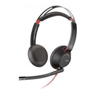 POLY - Plantronics Blackwire 5220 Headset Head-band Black,Red