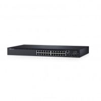 DELL N1524 Managed L3 Gigabit Ethernet (10/100/1000) Black 1U