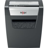 Rexel Momentum X410 paper shredder Particle-cut shredding Black, Grey