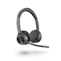 Poly 218475-02 Voyager 4320 UC Headphones Wireless Head-band USB Type-A Bluetooth Black