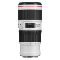 Canon EF 70-200mm f/4L IS II USM MILC Standard zoom lens Black,White