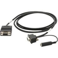 Zebra 25-13227-03R serial cable Black 1.83 m DB9