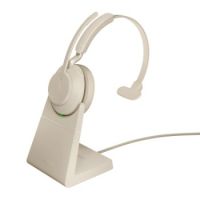 Jabra Evolve2 65, UC Mono Headset Head-band Beige