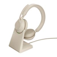 Jabra 26599-989-888 Evolve2 65 Stereo Wireless On-Ear Headset with Stand