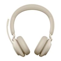 Jabra Evolve2 65, UC Stereo Headset Beige