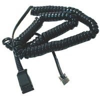 POLY 27190-01 telephone cable Black