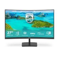 PHILIPS 271E1SCA Full HD 27" Curved VA Monitor - Black