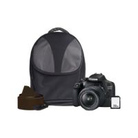 Canon EOS 2000D Camera Kit inc 18-55mm IS Lens, 32GB Lens, DSLR Bag & Neck Strap