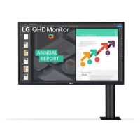 LG 27QN880-B LED display 68.6 cm (27") 2560 x 1440 pixels Quad HD LCD Black