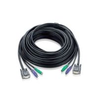 Aten 67ft PS/2 KVM cable 20 m Black