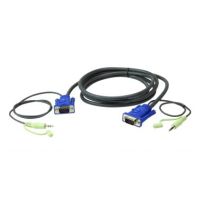 ATEN 2L-2502A VGA cable 2 m VGA (D-Sub) Black