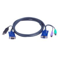 Aten 2L5502UP KVM cable 1.8 m Black