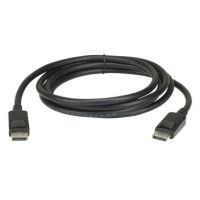 ATEN 2L-7D02DP DisplayPort cable 2 m Black