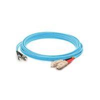 Titan 3-DX-SC-ST-5-AA fibre optic cable 5 m OM3 Aqua colour