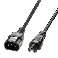 Lindy 2m IEC C14 to IEC C5 Mains Cable