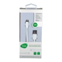 Cablenet 1m USB 2.0 Type A Male - Lightning 8Pin Male Cable White