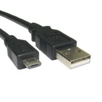 Cablenet 2m USB 2.0 Type A Male - USB Micro Type B Male Black PVC Cable