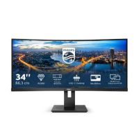 Philips B Line 346B1C/00 computer monitor 86.4 cm (34") 3440 x 1440 pixels WQHD LCD Black