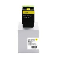 CTS Remanufactured Lexmark CX410Y Yellow Hi Cap 80C2HY0 802HY Toner